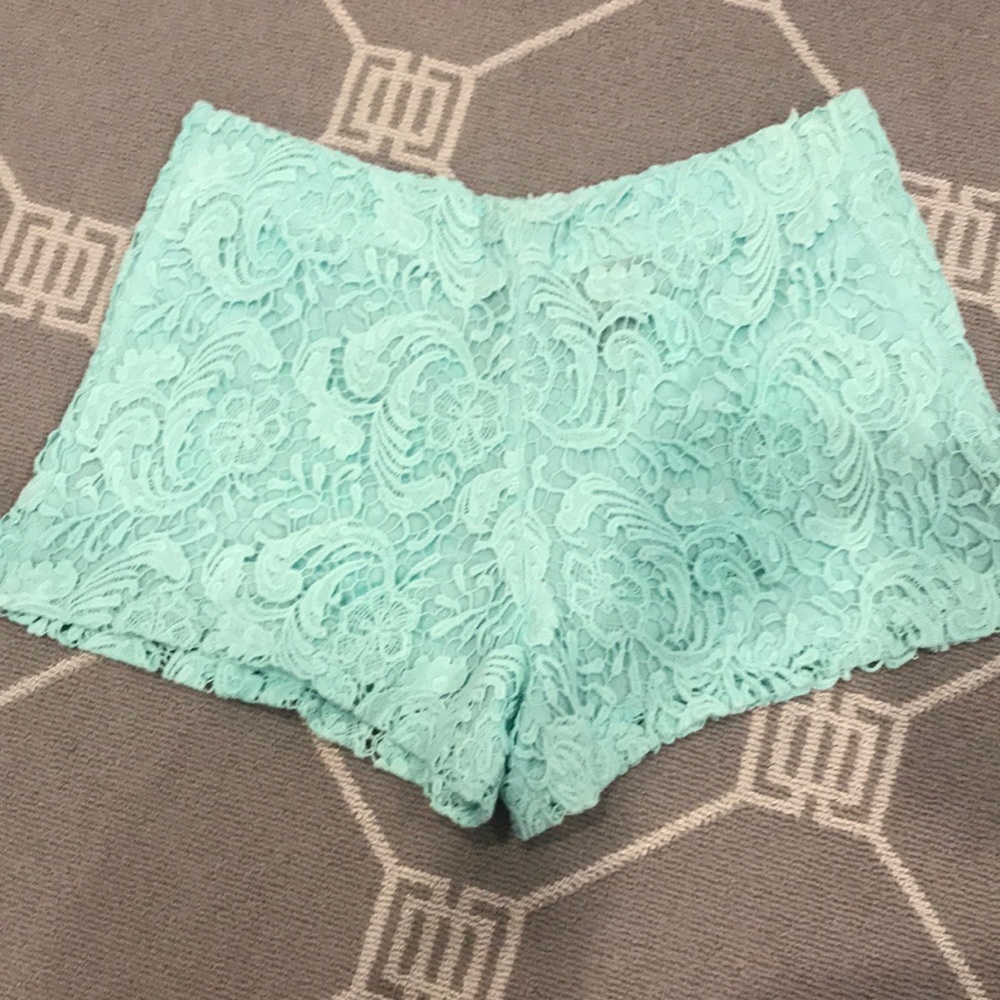 Lace shorts